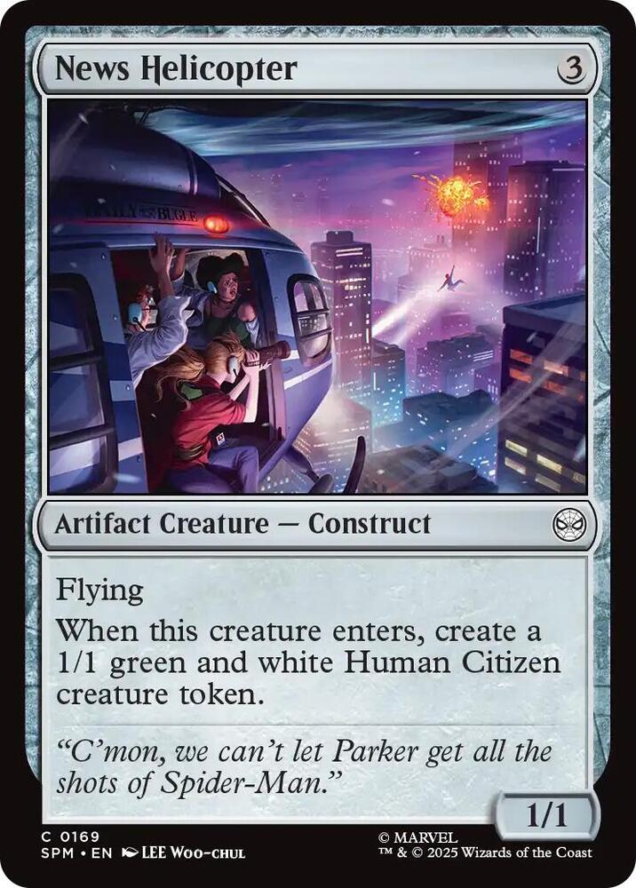 MTG! News Helicopter - Marvel's Spider-Man (SPM)