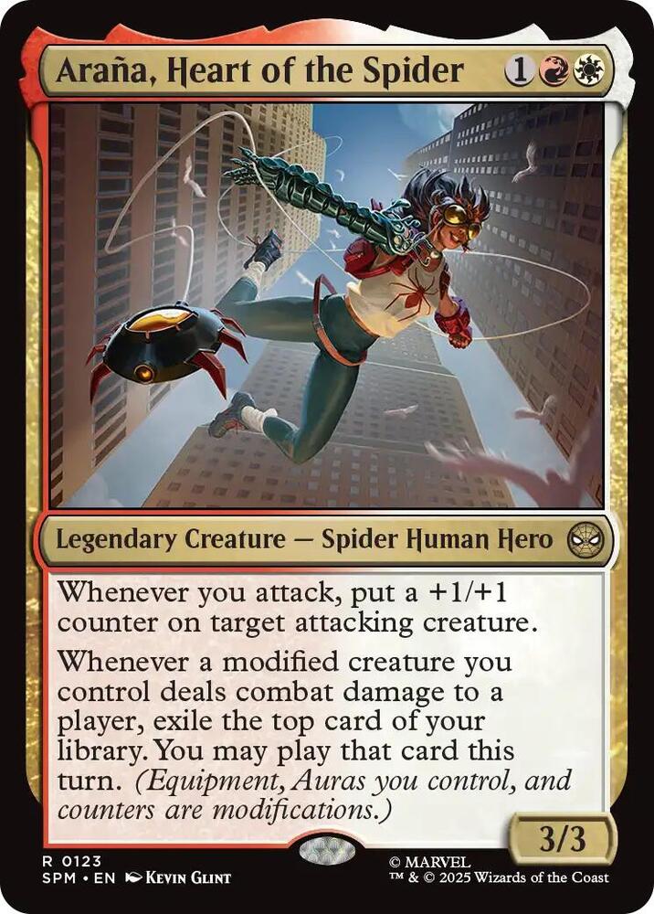MTG! Arana, Heart of the Spider - Marvel's Spider-Man (SPM)