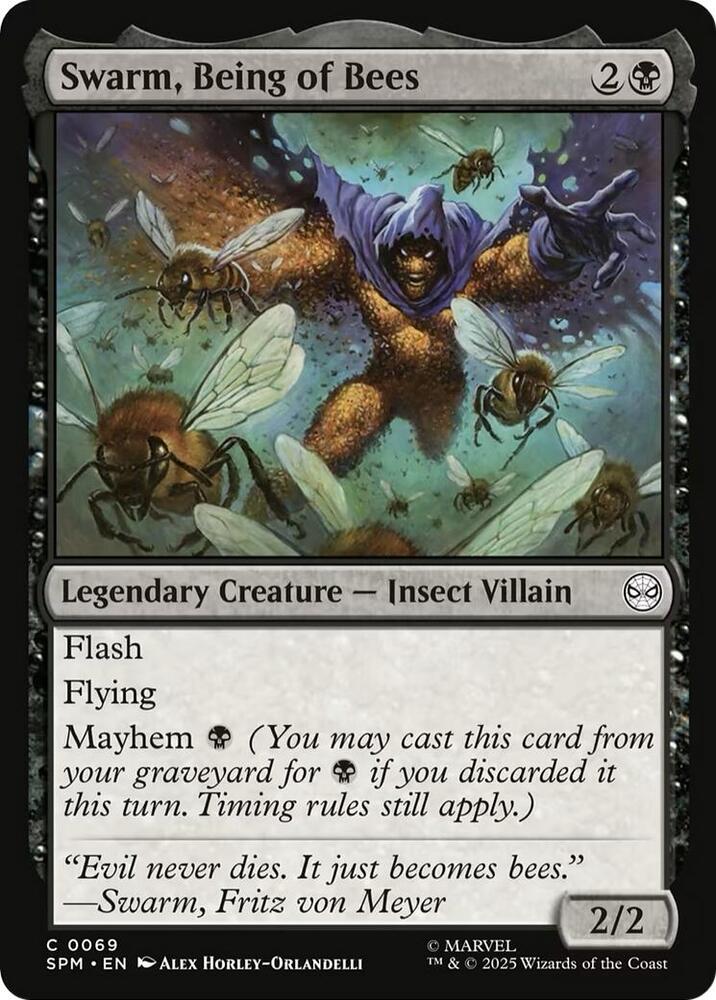 MTG! Swarm, Being of Bees - Marvel's Spider-Man (SPM)