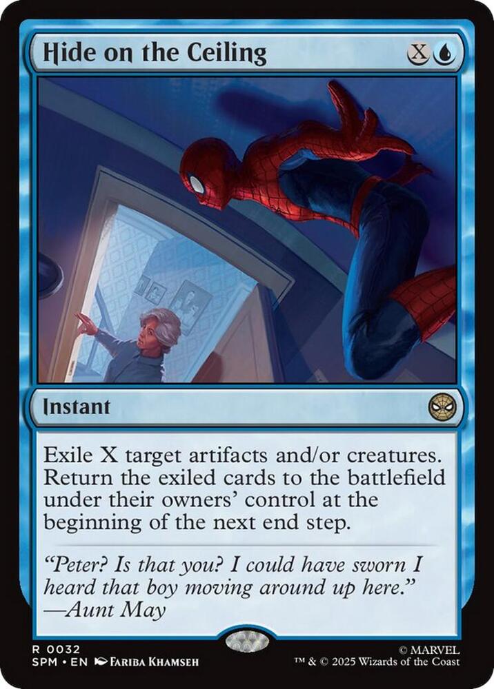 MTG! Hide on the Ceiling - Marvel's Spider-Man (SPM)