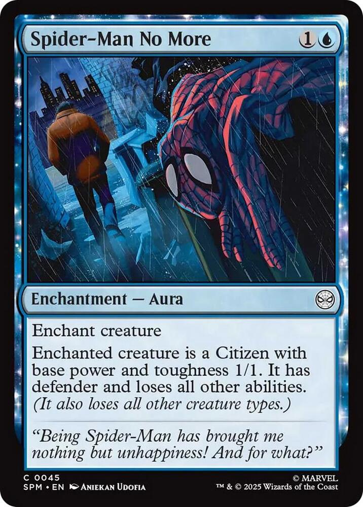 MTG! Spider-Man No More - Marvel's Spider-Man (SPM)