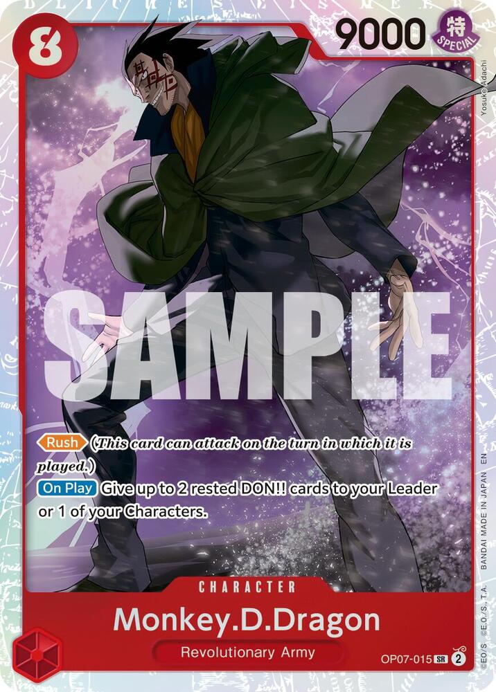 One Piece TCG! Monkey.D.Dragon (Reprint) - Premium Booster -The Best- Vol. 2 (PRB-02-015)