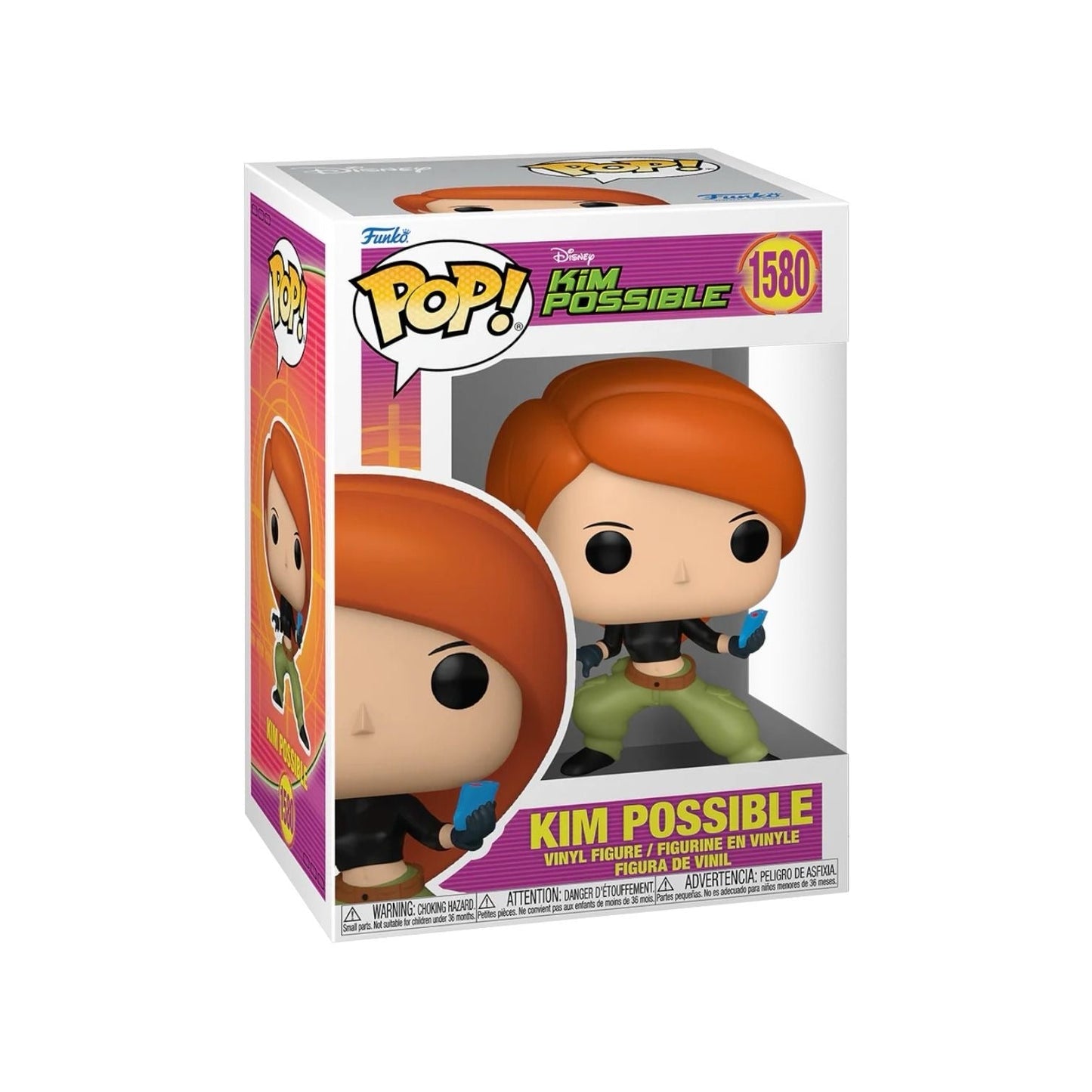 Funko Pop! Disney Kim Possible 1580 + Pop Protector