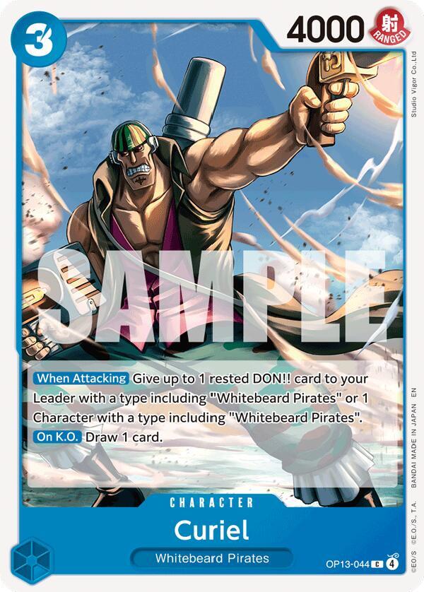 One Piece TCG! Curiel - Carrying On His Will (OP13)