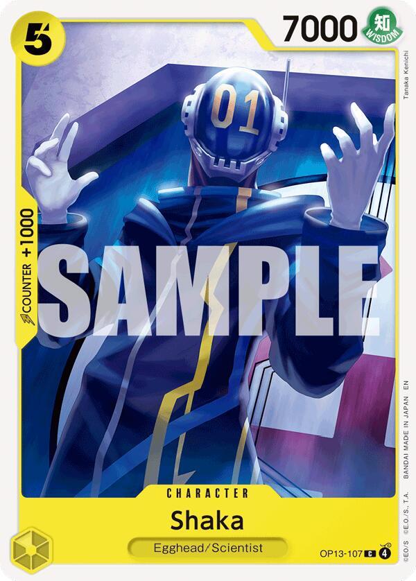One Piece TCG! Shaka - Carrying On His Will (OP13)