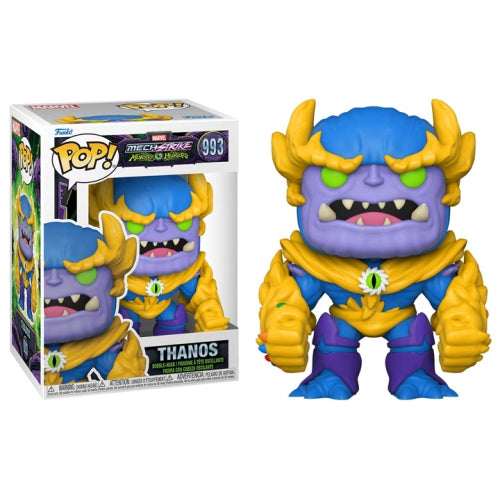 Funko Pop! Marvel Mech Strike Monster Hunters Thanos 993 + Free Protector