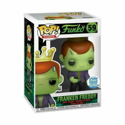 Funko Pop! Franken Freddy 59 Funko Shop Exclusive Figure + Pop Protector