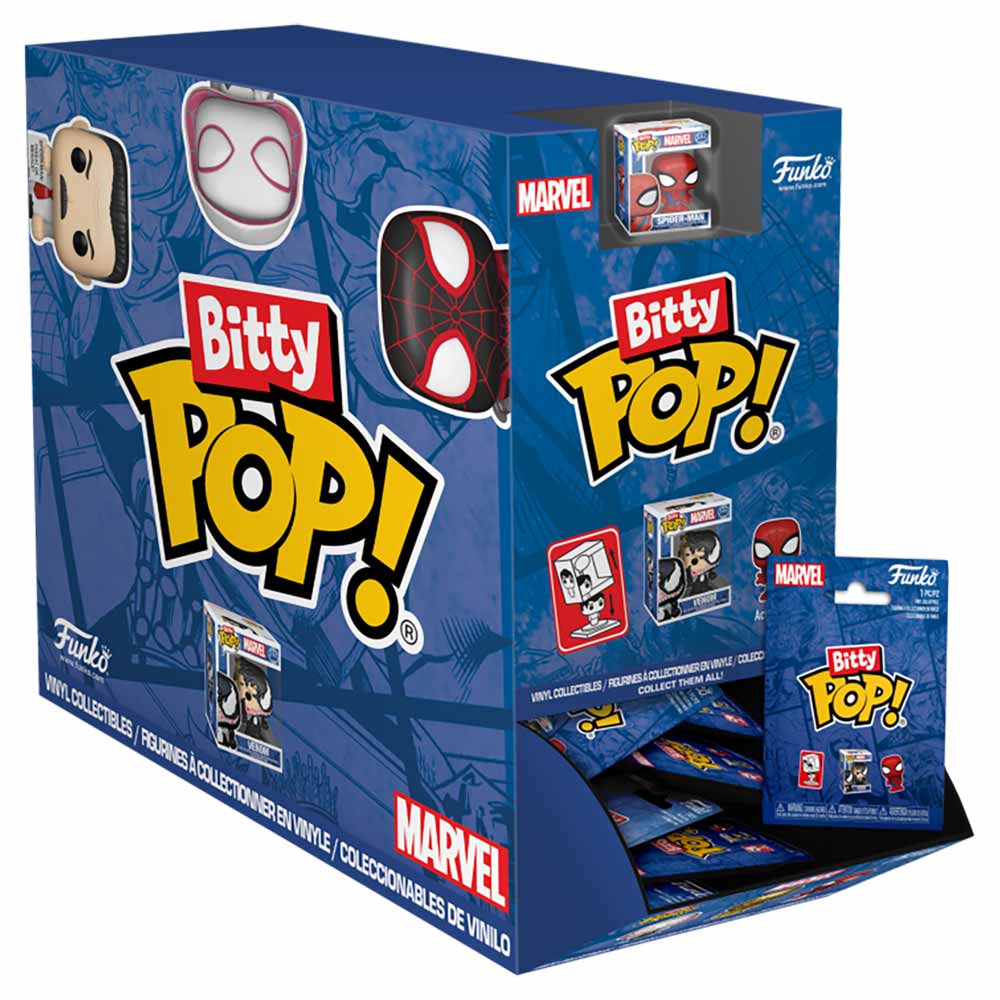 Funko Bitty Pop! Marc Spider-Man Mystery Mini Figure Blind Bag Singles (One Variation Chosen at Random)
