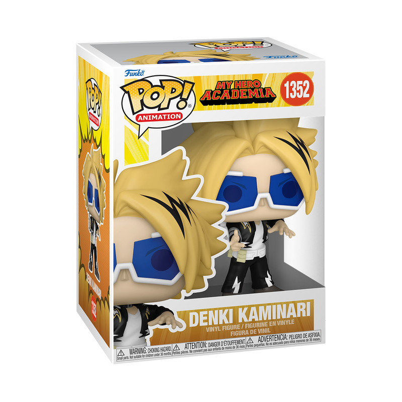 Funko POP! Animation: My Hero Academia #1352 Denki Kaminari + Protector!