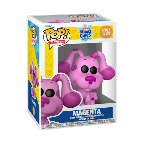 Funko Pop! Nickelodeon Blue’s Clues & You! Magenta 1724 + Pop Protector