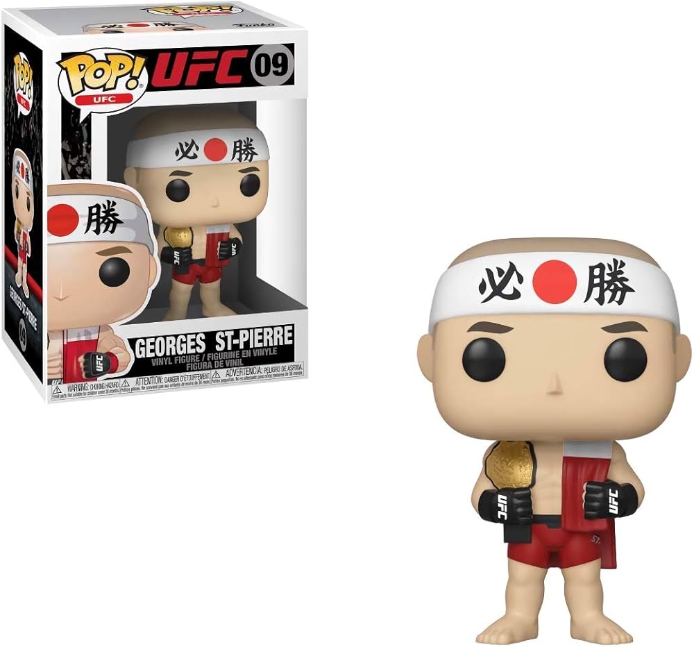 Funko Pop! UFC : Georges St-Pierre 09 (VAULTED) + Pop Protector