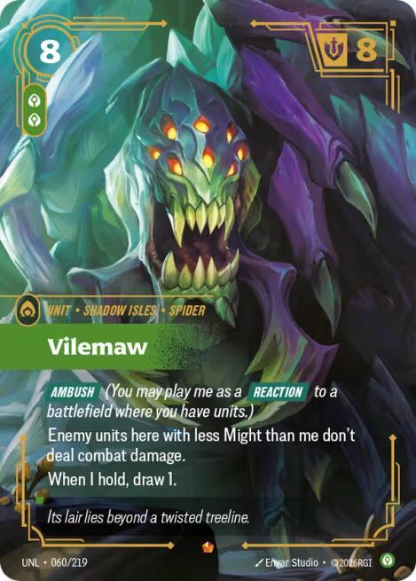 Riftbound TCG! Vilemaw - Unleashed (UNL)