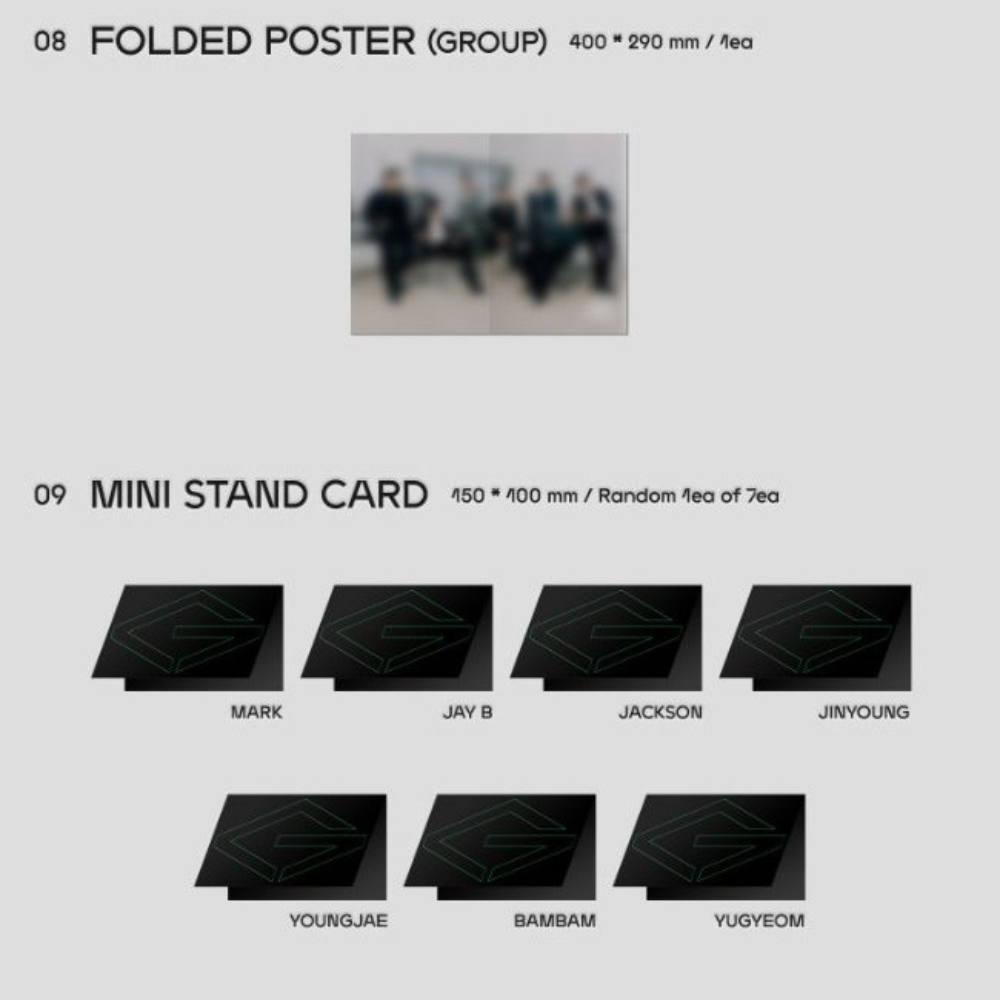 K-pop GOT7 - GOT7 Album