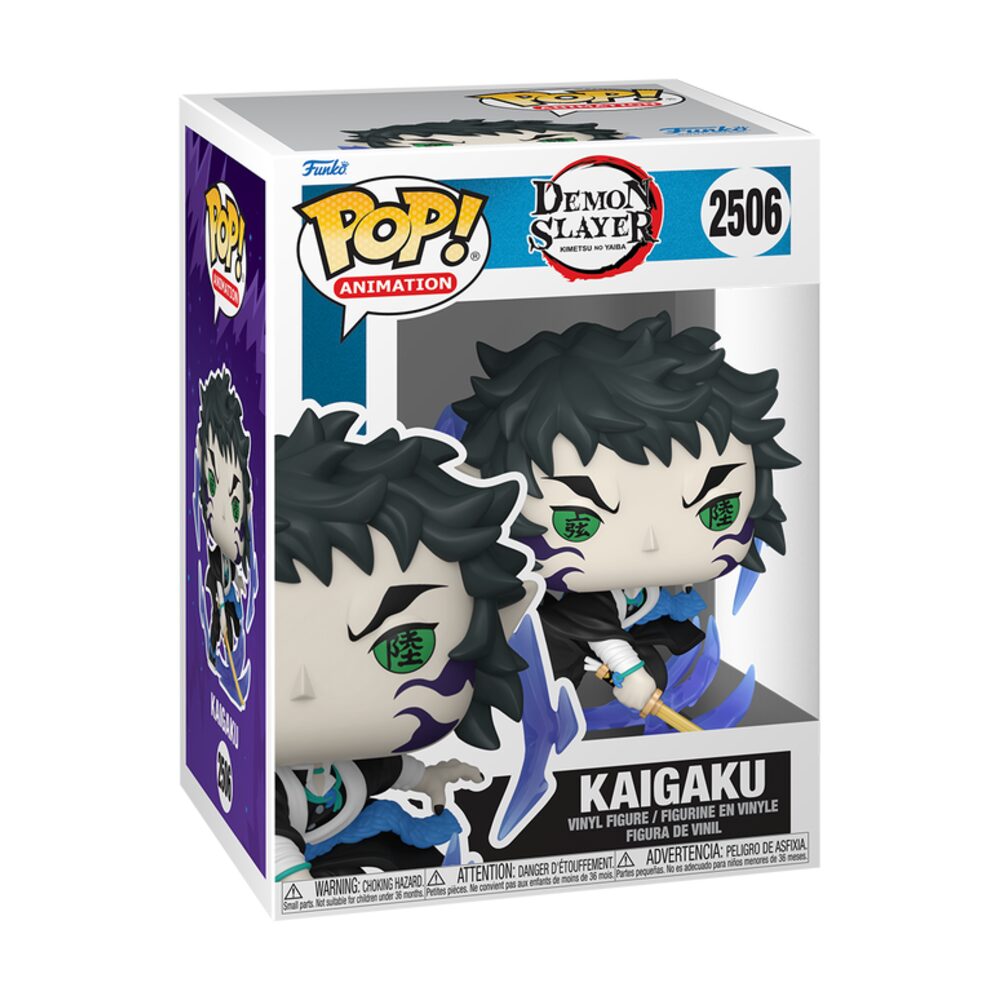 Funko Pop! Demon Slayer - Kaigaku 2506 Figure + Pop Protector