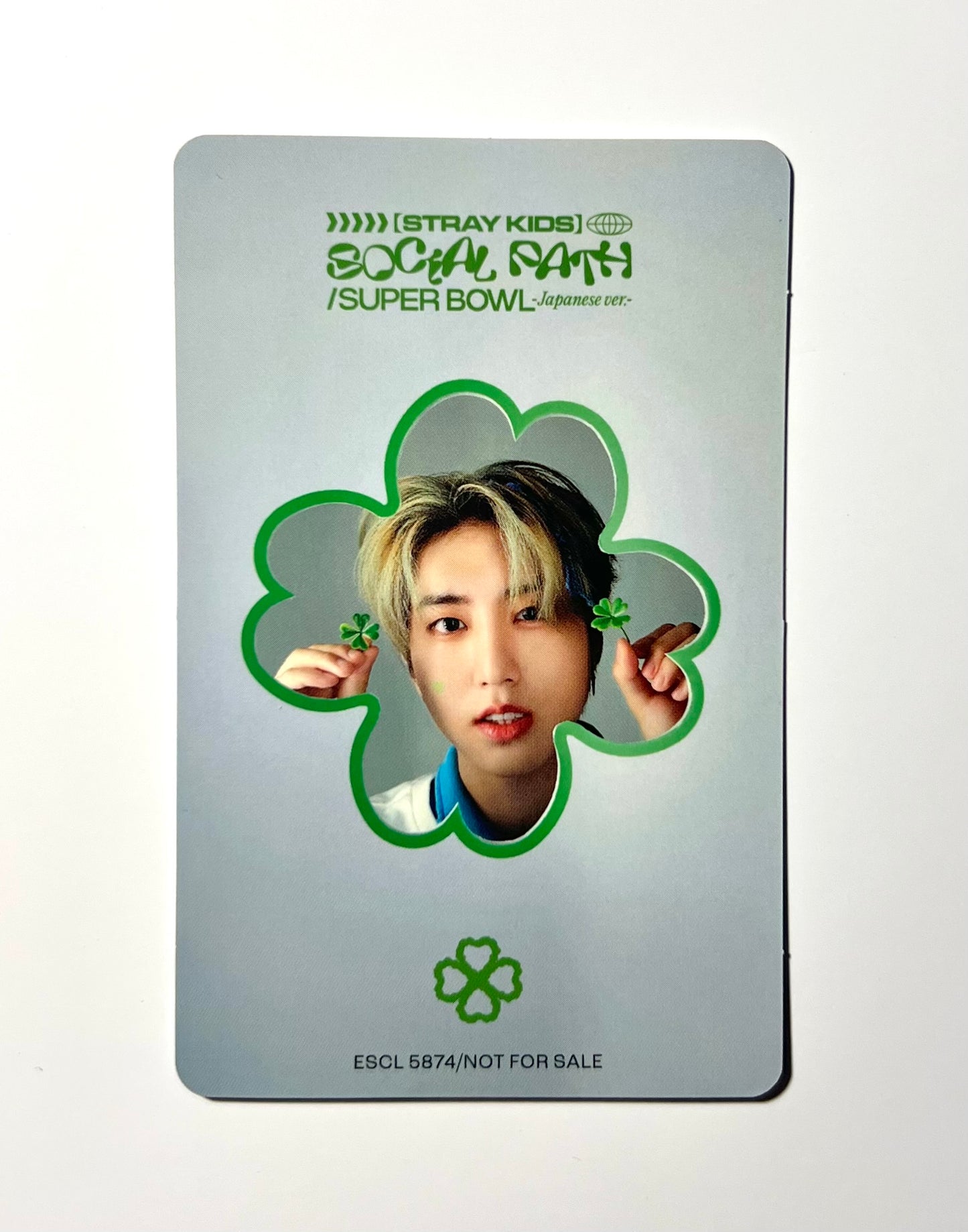 K-pop Stray Kids Social Path / Super Bowl -Japanese Ver.- STANDARD HAN JISUNG Official Photocard