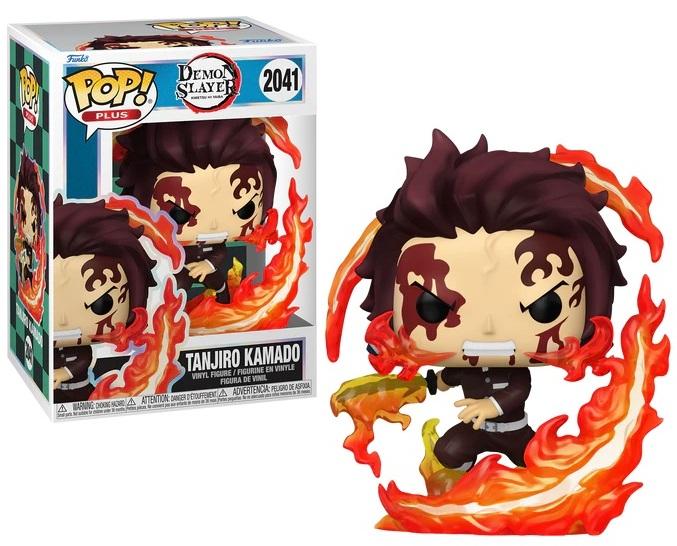 Funko Pop! Demon Slayer : PLUS Tanjiro Kamado 2041 Figure + Pop Protector