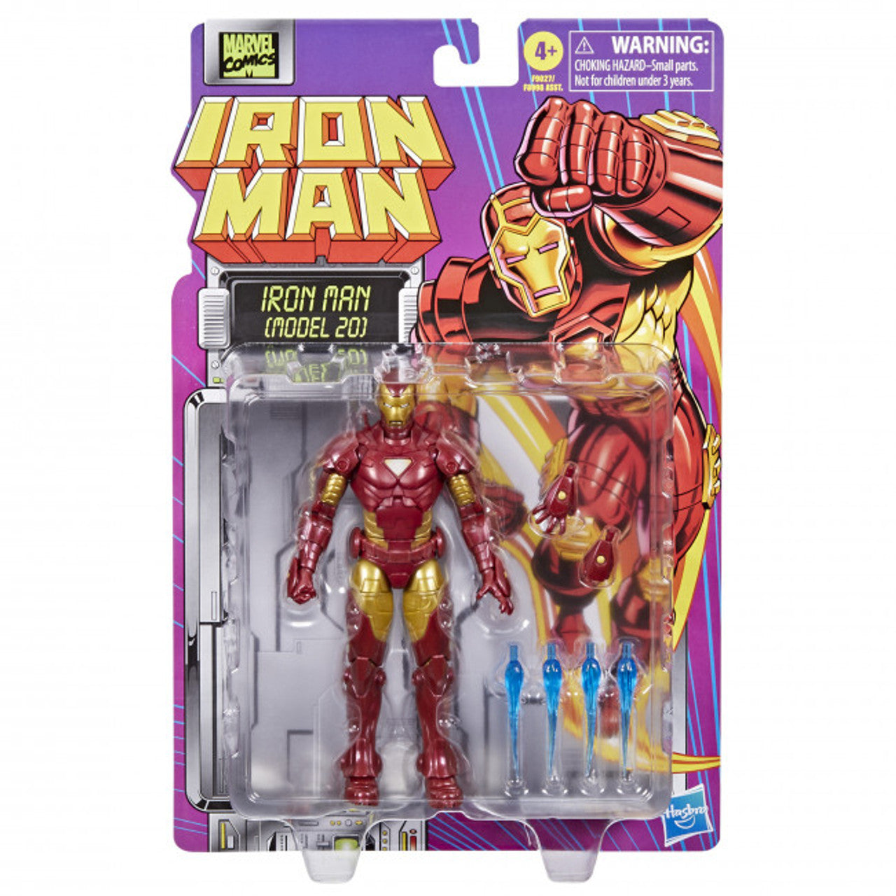 Iron Man Marvel Legends Series - Iron Man Model 20 - 6" Action Figure