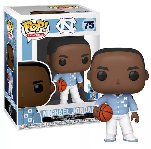 Funko Pop! University of North Carolina - Michael Jordan 75 (VAULTED) + Free Protector