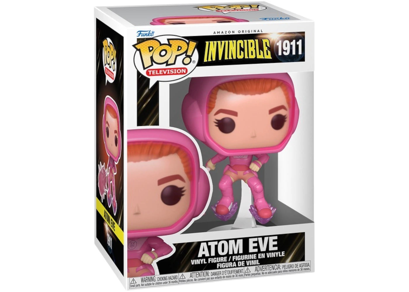 Funko Pop! Invincible - Atom Eve 1911 Figure + Pop Protector