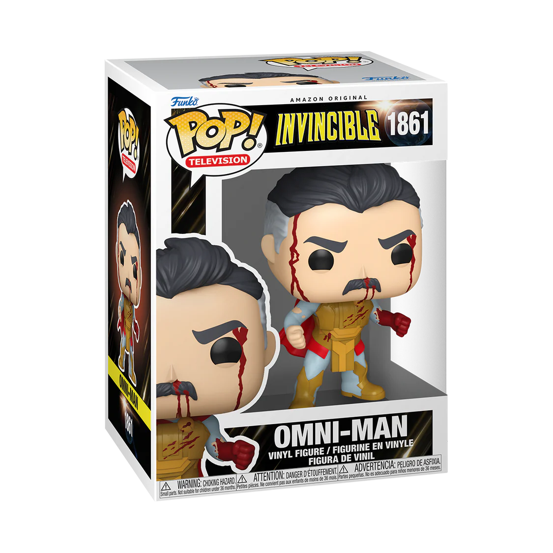 Funko Pop! Invincible - Omni-Man 1861 Figure + Pop Protector