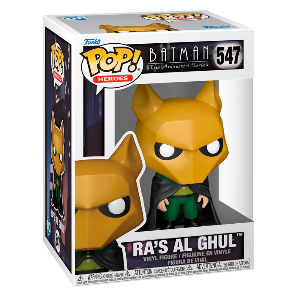 Funko Pop! Batman The Animated Series - Ra’s Al Ghul 547 + Pop Protector
