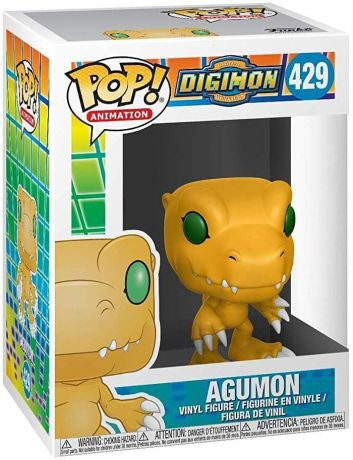 Funko Pop! Digimon - Agumon 429 + Free Protector