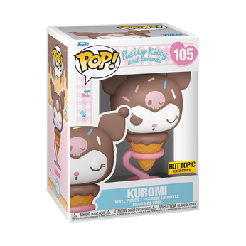 Funko Pop! Sanrio Hello Kitty and Friends : Kuromi 105 Hot Topic Exclusive + Pop Protector