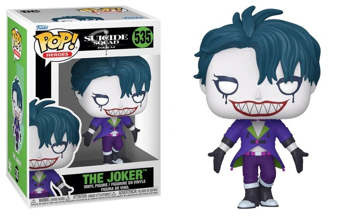 Funko Pop! DC Suicide Squad Isekai : The Joker 535 + Pop Protector