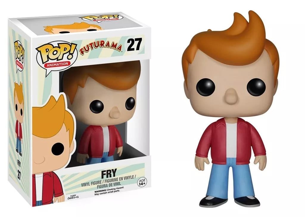 Funko Pop! Futurama - Fry 27 (VAULTED) + Free Protector