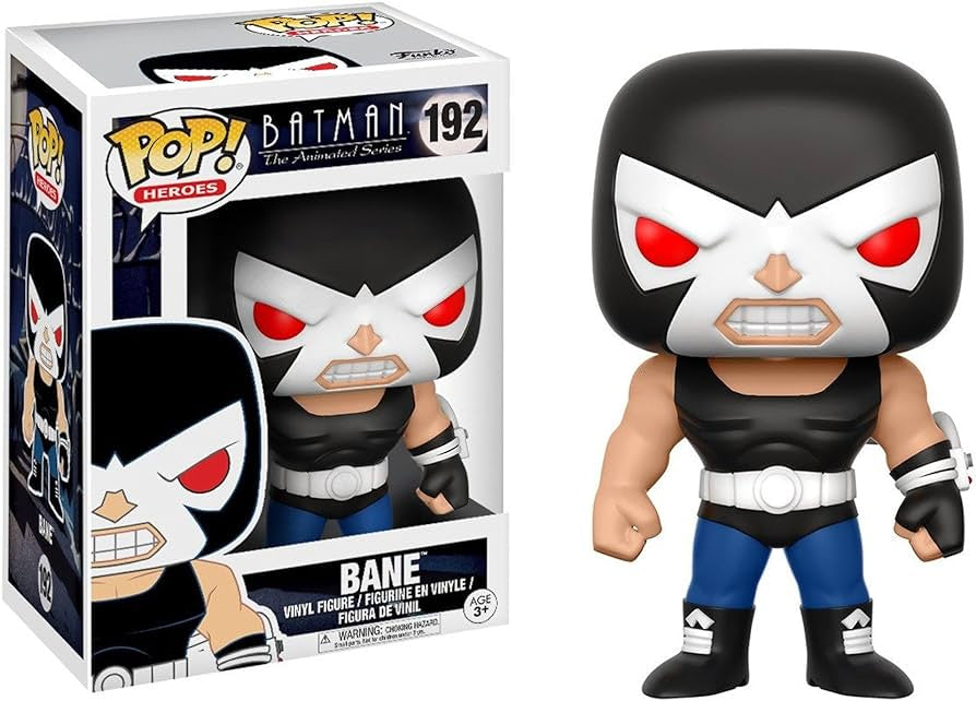 Funko Pop! Batman The Animated Series Bane 192 (VAULTED) + Free Protector