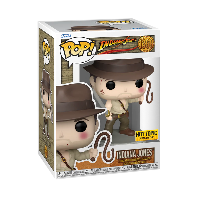 Funko POP! Movies: Indiana Jones #1369 - Hot Topic Exclusive + PROTECTOR!