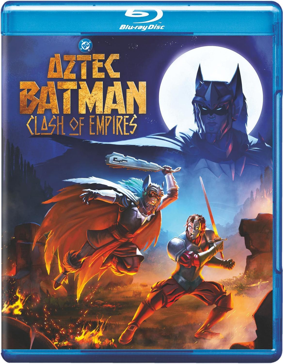 Brand New / Factory Sealed Aztec Batman: Clash of Empires Blu-Ray