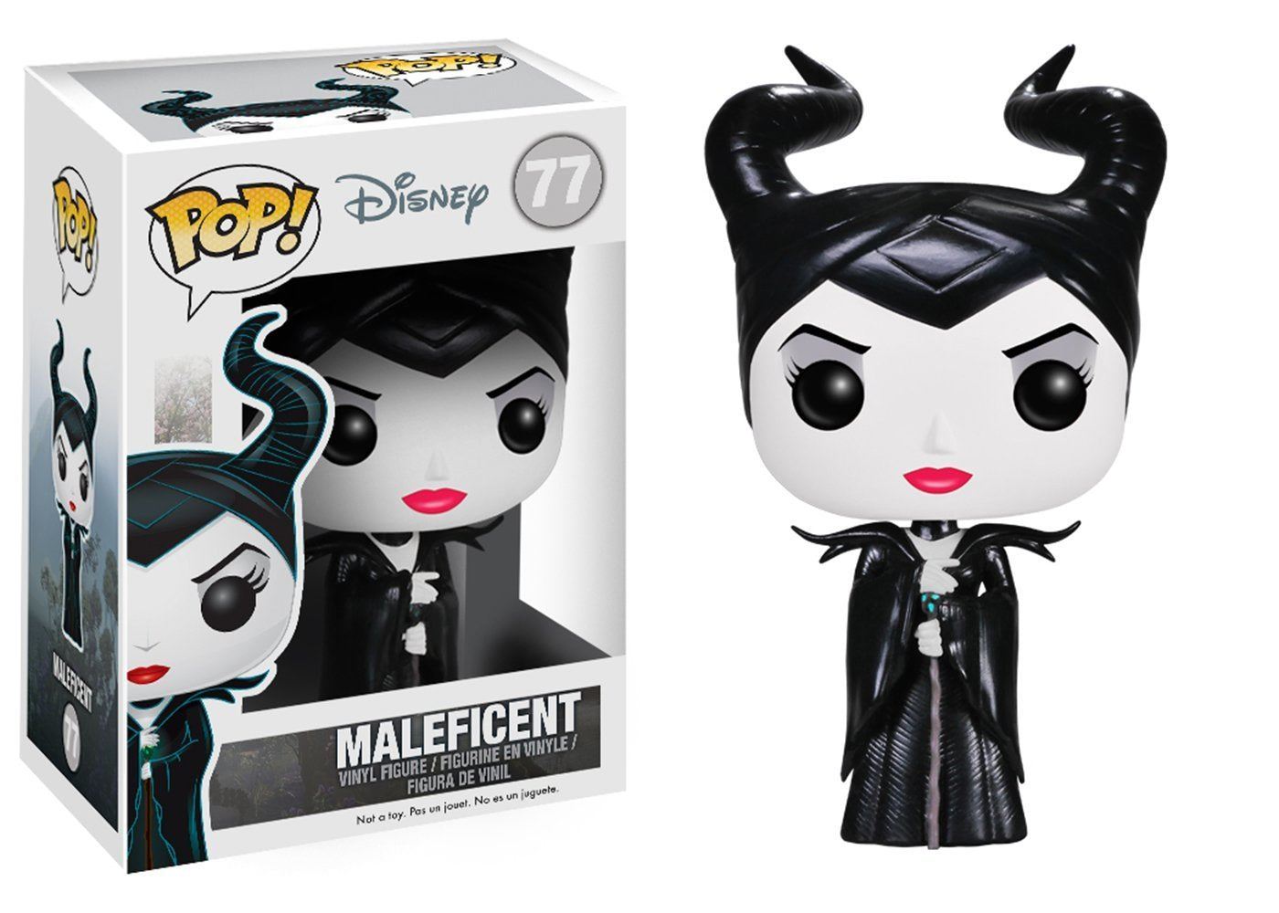 Funko POP! Disney Sleeping Beauty - Maleficent 77 + FREE PROTECTOR! (VAULTED)