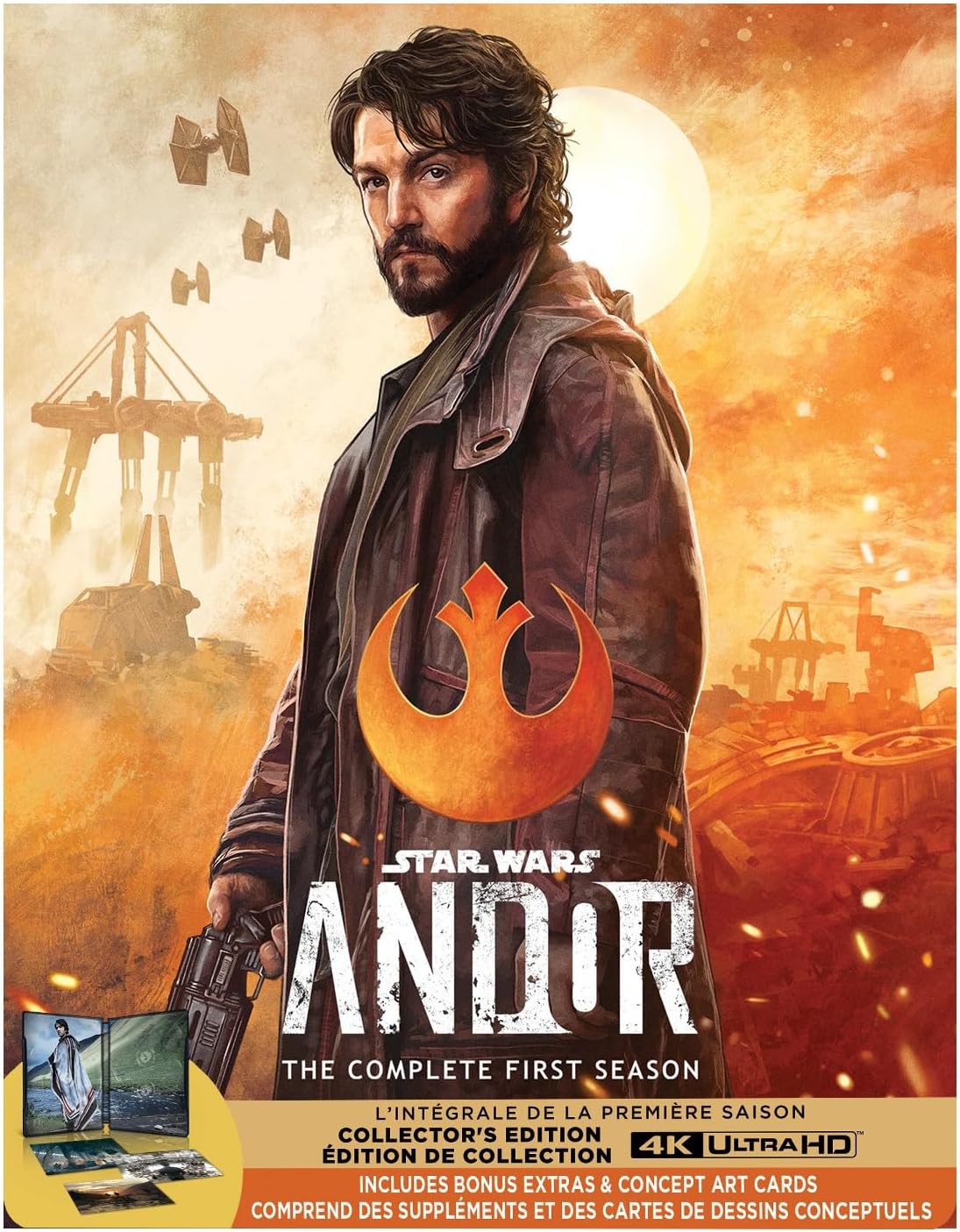 Andor: The Complete First Season (4K Ultra HD Steelbook) – Brand New / Factory Sealed