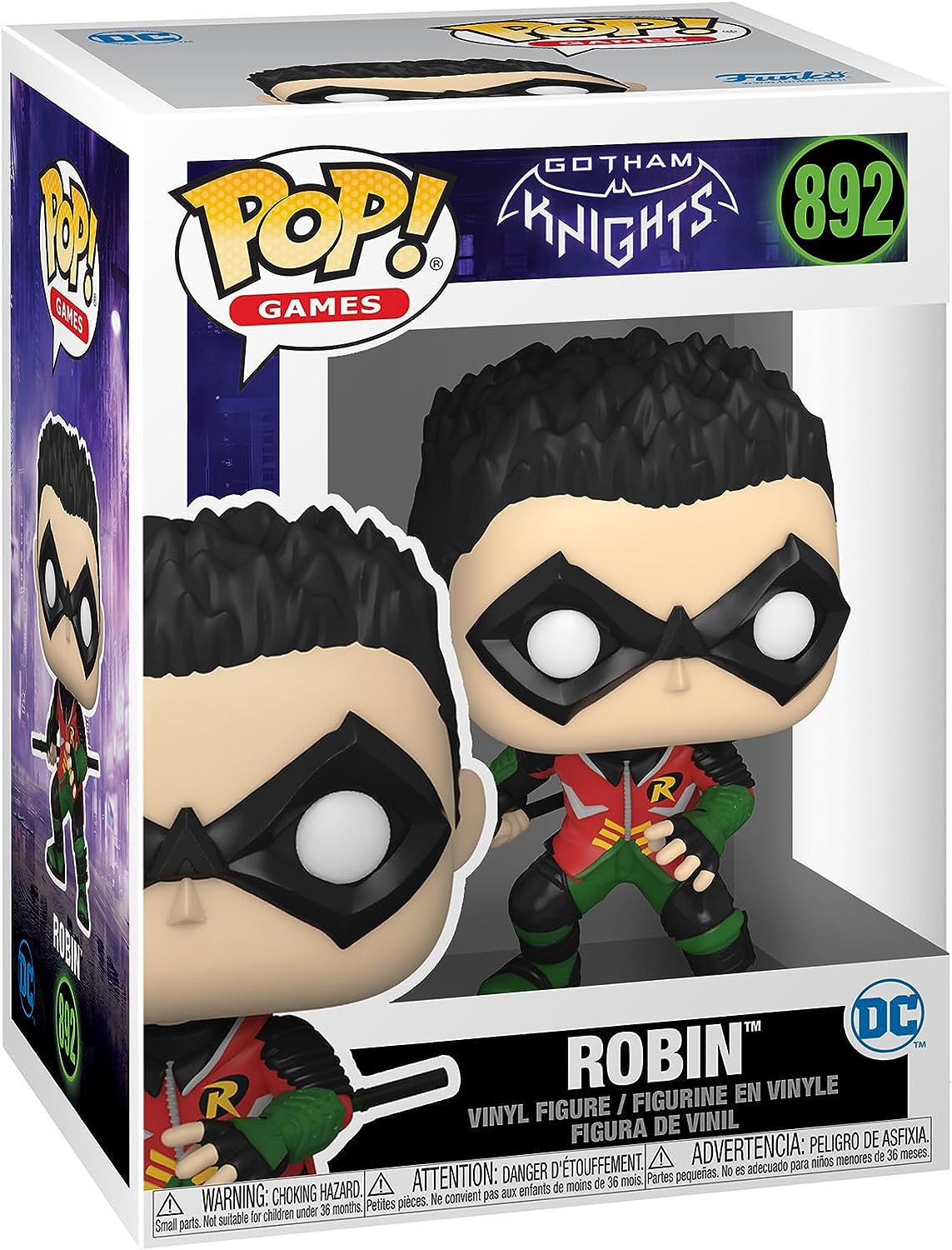 Funko Pop! Games: Gotham Knights - Robin 892 + Free Protector