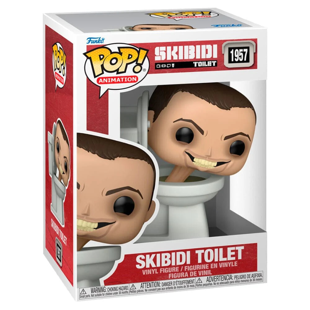 Funko Pop! Skibidi Toilet 1957 Figure + Pop Protector
