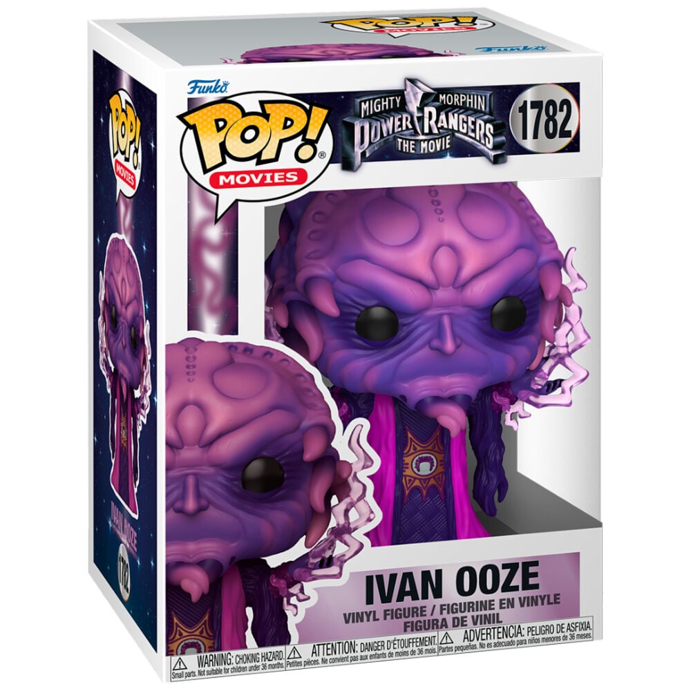 Funko Pop! Mighty Morphin Power Rangers The Movie - Ivan Ooze 1782 Figure + Pop Protectors