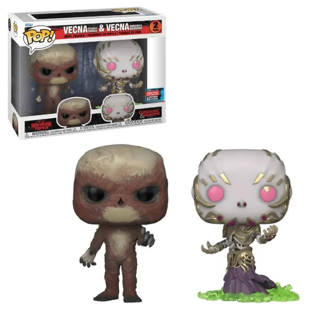 Funko Pop! Stranger Things Vecna & Vecna Dungeons & Dragons Funko 2022 Fall Convention Exclusive 2 Pack