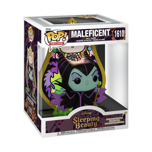 Funko Pop! Disney Sleeping Beauty : Maleficent (Aurora Stained Glass) 1610 Deluxe 6-Inch Figure