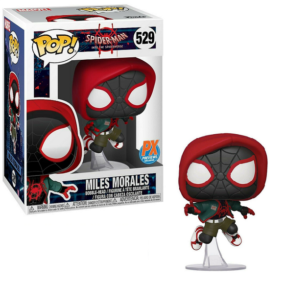 ファンコPOP!529 スパイダーバース マイルズ Funko Pop! Spider-Man Into The Spiderverse Miles Morales 529