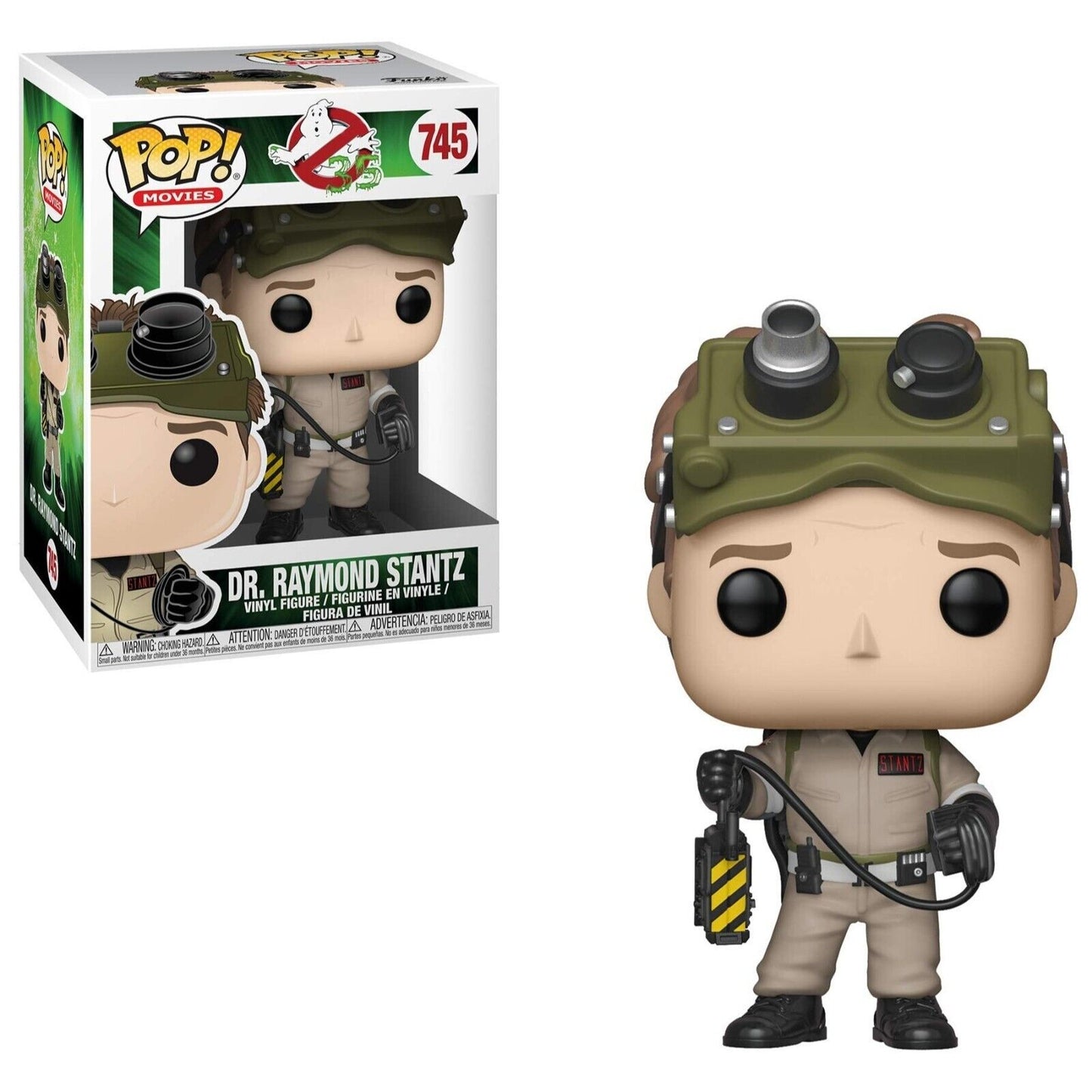 Funko Pop! Ghostbusters - Dr. Raymond Stantz #745 + PoP Protector