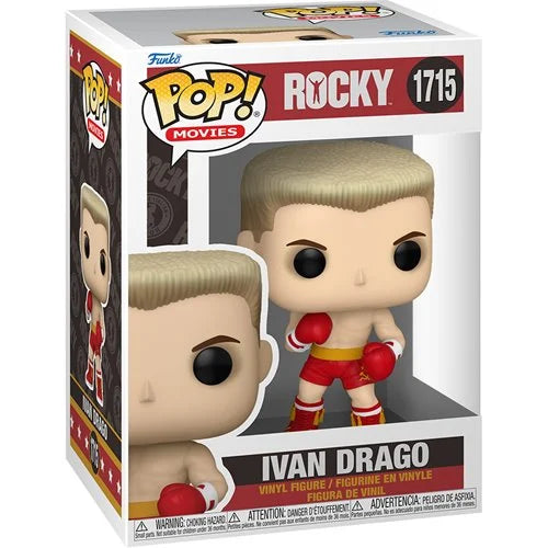 Rocky IV Ivan Drago Funko Pop! Vinyl Figure #1715 + Protector (Box Damage)