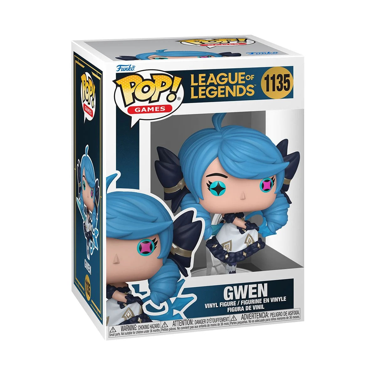 Funko Pop! League of Legends - Gwen 1135 Figure + Pop Protector