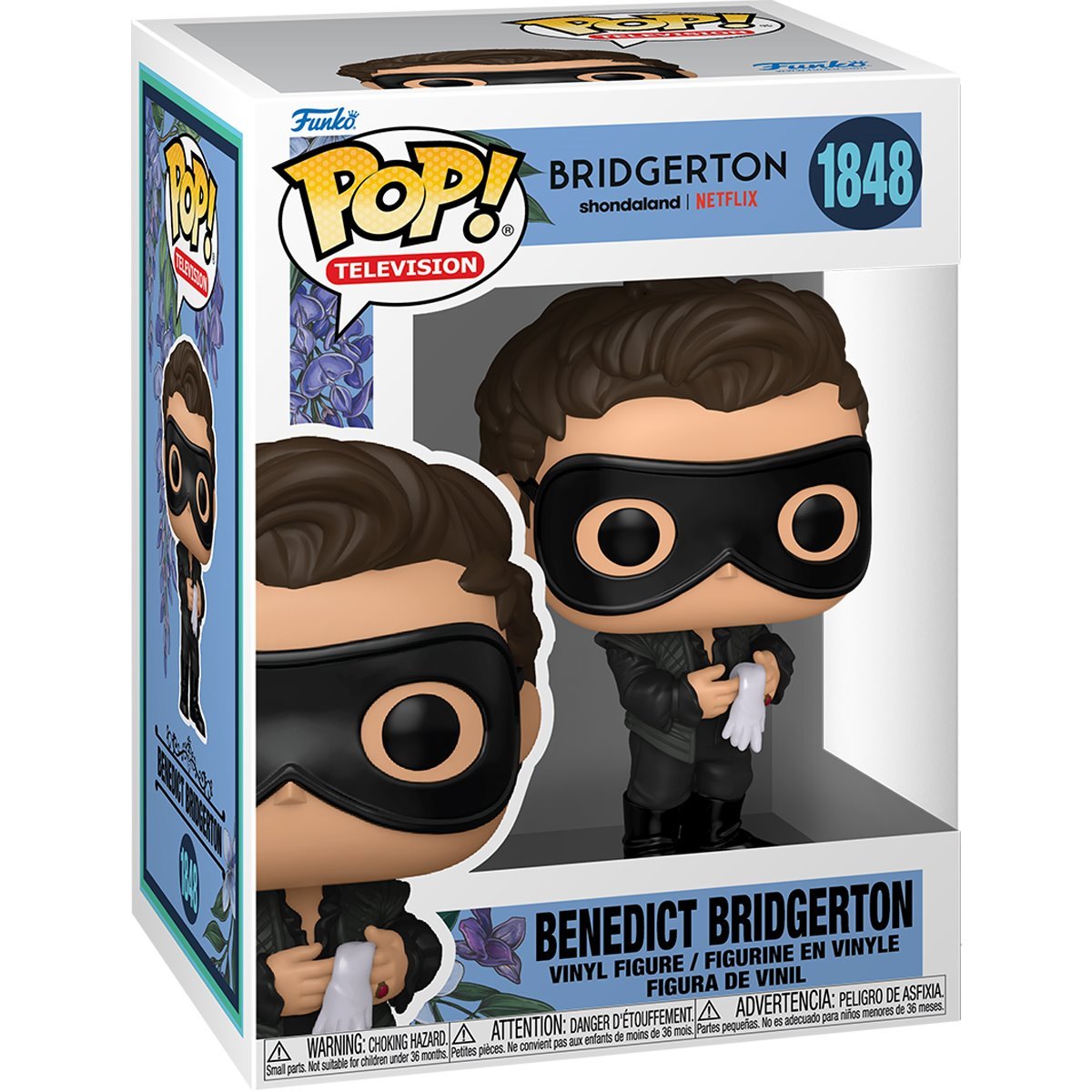 Funko Pop! Bridgerton - Benedict Bridgerton 1848 Figure + Pop Protector