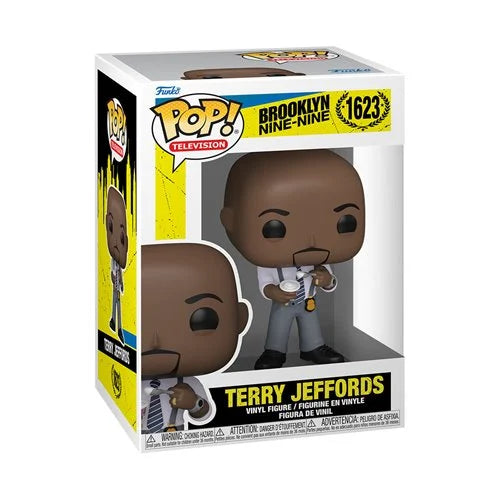 Brooklyn Nine-Nine Terry Jeffords with Yogurt Funko Pop! Vinyl Figure #1623 + Pop Protector