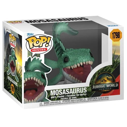 Funko Pop! Jurassic World Rebirth - Mosasaurus 1798 + Pop Protector