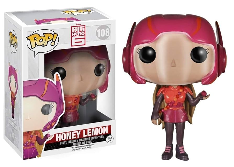 Funko Pop! Disney Big Hero 6 : Honey Lemon 108 + Pop Protector