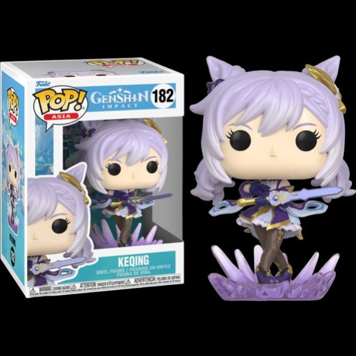 Funko Pop! Genshin Impact Keqing 182 + Free Protector