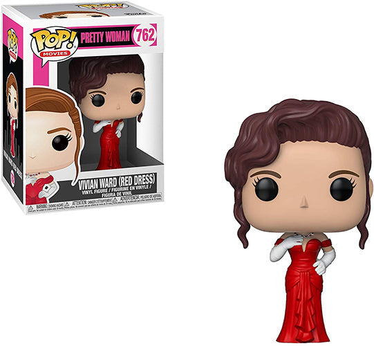 Funko Pop! Pretty Woman - Vivian Ward (Red Dress) 762 (VAULTED) + Free Protector