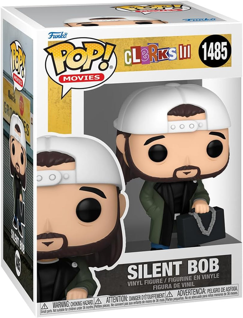 Funko Pop! Clerks III : Silent Bob 1485 + Pop Protector